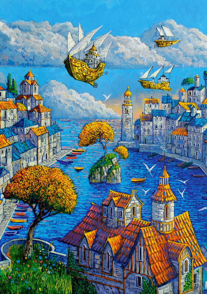 Castorland Art Collection - The Port 500 Teile Puzzle Castorland-53889 Castorland Art Collection - The Port 500 Teile Puzzle Castorland-53889 von Castorland