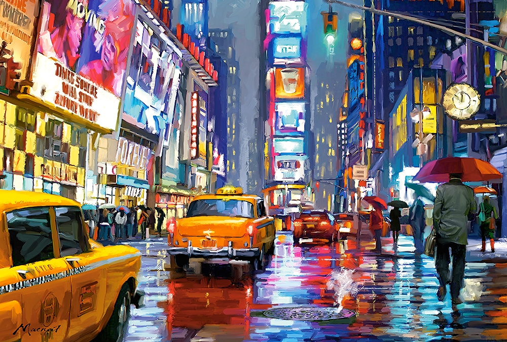 Castorland Times Square, New York 1000 Teile Puzzle Castorland-103911 Castorland Times Square, New York 1000 Teile Puzzle Castorland-103911 von Castorland