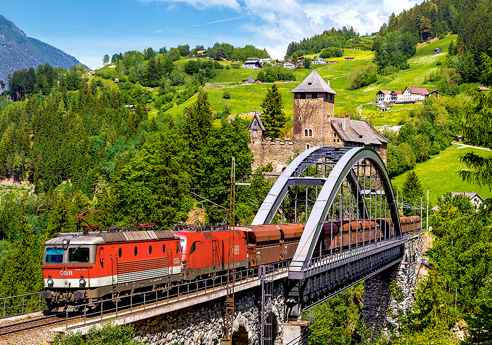 Castorland Zug auf der Brücke 500 Teile Puzzle Castorland-52462 Castorland Zug auf der Brücke 500 Teile Puzzle Castorland-52462 von Castorland