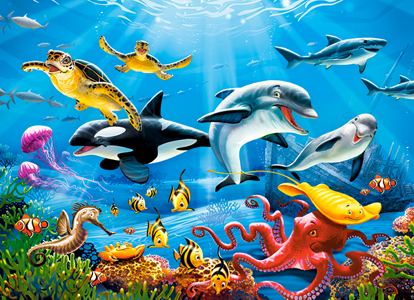 Castorland Tropical Underwater World 200 Teile Puzzle Castorland-222094 Castorland Tropical Underwater World 200 Teile Puzzle Castorland-222094 von Castorland