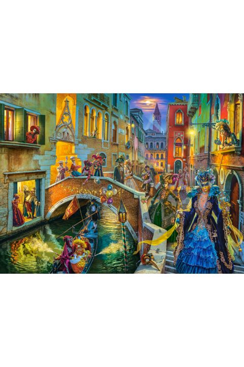 Castorland Venezianischer Karneval 3000 Teile Puzzle Castorland-300662 Castorland Venezianischer Karneval 3000 Teile Puzzle Castorland-300662 von Castorland