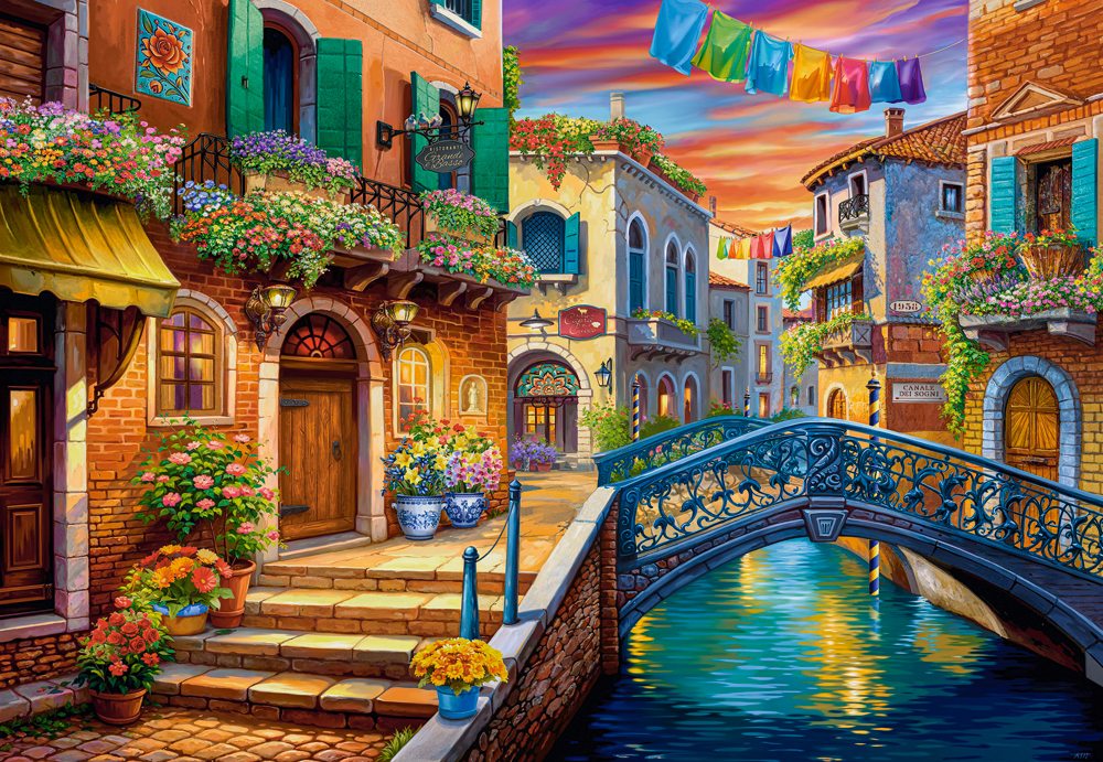 Castorland Venezianischer Traum 1000 Teile Puzzle Castorland-105281 Castorland Venezianischer Traum 1000 Teile Puzzle Castorland-105281 von Castorland
