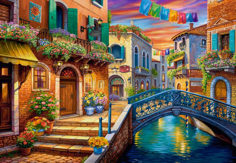 Castorland Venezianischer Traum 1000 Teile Puzzle Castorland-105281 Castorland Venezianischer Traum 1000 Teile Puzzle Castorland-105281 von Castorland