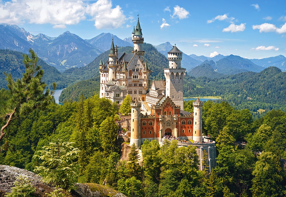 Castorland Blick auf das Schloss Neuschwanstein 500 Teile Puzzle Castorland-53544 Castorland Blick auf das Schloss Neuschwanstein 500 Teile Puzzle Castorland-53544 von Castorland