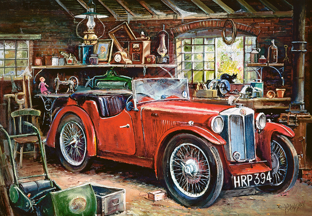 Castorland Vintage Garage 1000 Teile Puzzle Castorland-104574 Castorland Vintage Garage 1000 Teile Puzzle Castorland-104574 von Castorland