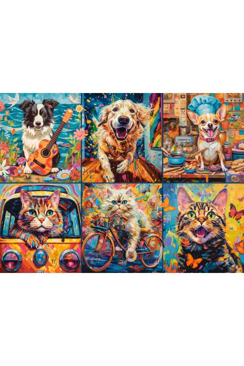 Castorland Wählen Sie Ihr Haustier 2000 Teile Puzzle Castorland-200948 von Castorland
