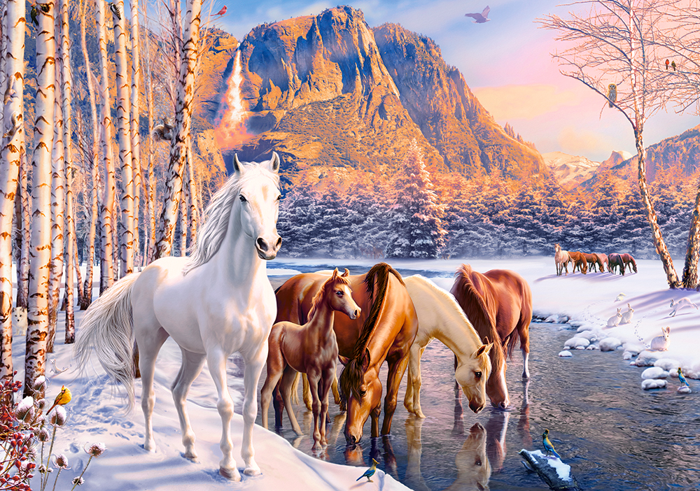 Castorland Winter Melt 500 Teile Puzzle Castorland-53704 Castorland Winter Melt 500 Teile Puzzle Castorland-53704 von Castorland