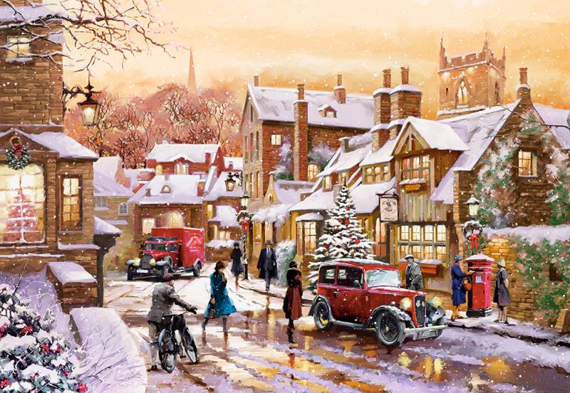 Castorland Winter-Nostalgie 1000 Teile Puzzle Castorland-104802 Castorland Winter-Nostalgie 1000 Teile Puzzle Castorland-104802 von Castorland
