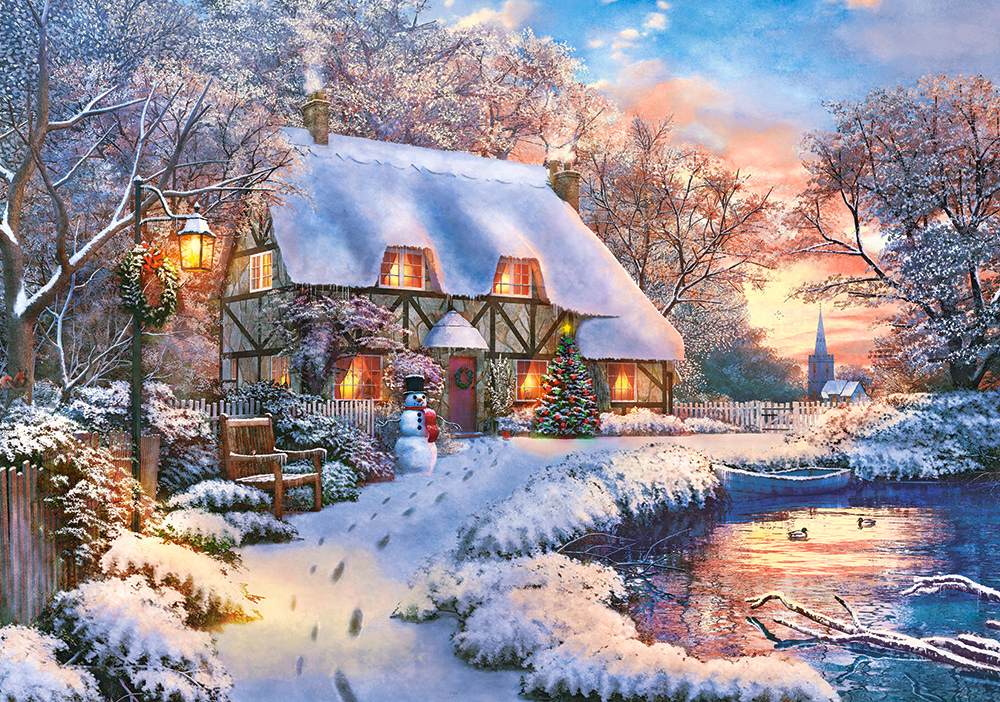Castorland Winterhäuschen 500 Teile Puzzle Castorland-53278 Castorland Winterhäuschen 500 Teile Puzzle Castorland-53278 von Castorland