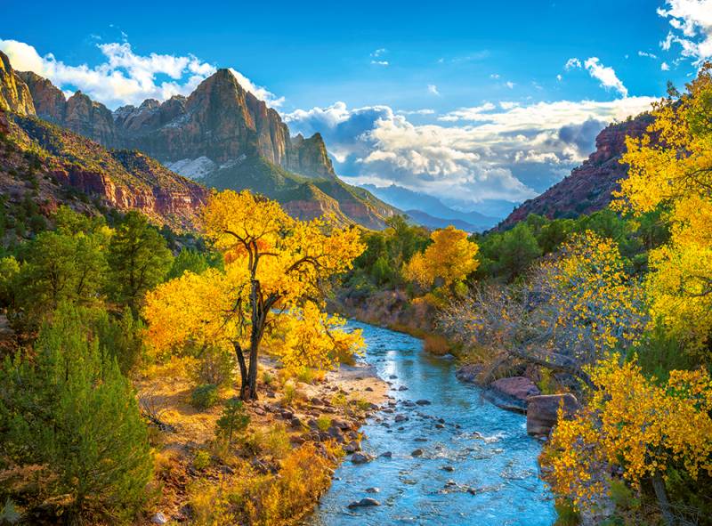 Castorland Zion Nationalpark im Herbst, USA 3000 Teile Puzzle Castorland-300624 von Castorland