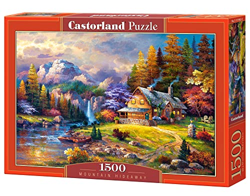 Castorland C-151462-2 Berg VERSTECK: Puzzle, bunt von Castorland
