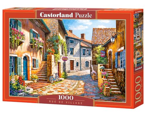 Castorland C-103744-2 Rue de Village, Puzzle 1000 Teile, bunt von Castorland
