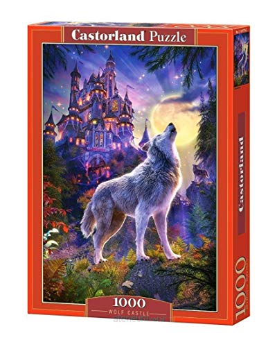 Castorland C-104178-2 Wolf Castle, 1000 Teile Puzzle, Bunt von Castorland