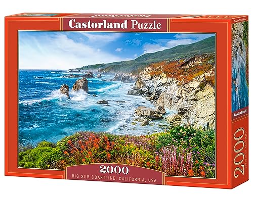 Puzzle 2000 pièces : Littoral de Big Sur, Californie, USA von Castorland