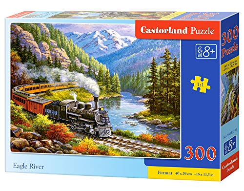 Castorland B030293 Eagle River, Puzzle 300 Teile, bunt von Castorland