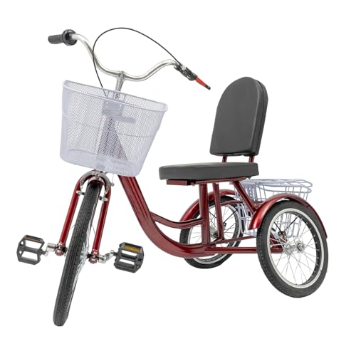 Casyi Dreirad für Erwachsene robuste Adult Mountain Wheeler mit verstellbarem Design, 330,69 lbs Tragfähigkeit, sicher und komfortabel, leicht zu Fahren, für alle Höhen Casyi Dreirad für Erwachsene robuste Adult Mountain Wheeler mit verstellbarem Design, 330,69 lbs Tragfähigkeit, sicher und komfortabel, leicht zu Fahren, für alle Höhen von Casyi