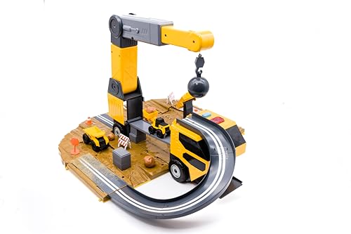 CAT Konstruktionsspielzeug CAT Little Machines Jumbo-Kran-Bauspielset | Realistische Lichter & Geräusche | Arbeitskran, ab 3 Jahren | Über 30-teiliges Bauset CAT Konstruktionsspielzeug CAT Little Machines Jumbo-Kran-Bauspielset | Realistische Lichter & Geräusche | Arbeitskran, ab 3 Jahren | Über 30-teiliges Bauset von CatToysOfficial