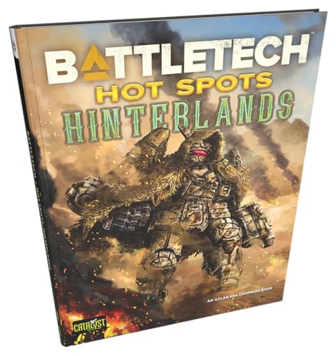 Catalyst | BattleTech Hot Spots Hinterlands RPG Book in English for Age 14+ | Strategic and Competitive Game for 2+ Player | An Ilclan Era Campaign Book | Spiel auf Englisch von Catalyst Game Labs