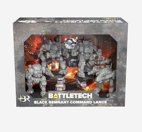 Catalyst Game Labs, BattleTech Black Remnant Command Lance Forcepack, für Kinder ab 14 Jahren Catalyst Game Labs, BattleTech Black Remnant Command Lance Forcepack, für Kinder ab 14 Jahren von Catalyst Game Labs