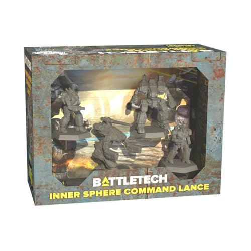 Catalyst Game Labs BattleTech: Inner Sphere Command Lance - Miniature Game Catalyst Game Labs BattleTech: Inner Sphere Command Lance - Miniature Game von Catalyst Game Labs