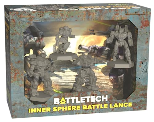 Catalyst Game Labs BattleTech: Inner Sphere Battle Lance - Miniature Game von Catalyst Game Labs