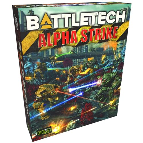 Catalyst Game Labs - BattleTech Alpha Strike Box Set - Miniaturenspiel - Kriegsspiel - Figuren - Brettspiel - Ab 12 Jahren - Für 1-2 Spieler - Englische Version von Catalyst Game Labs