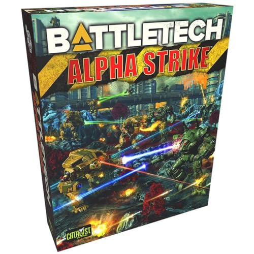 Catalyst Game Labs - BattleTech Alpha Strike Box Set - Miniaturenspiel - Kriegsspiel - Figuren - Brettspiel - Ab 12 Jahren - Für 1-2 Spieler - Englische Version, Braun von Catalyst Game Labs