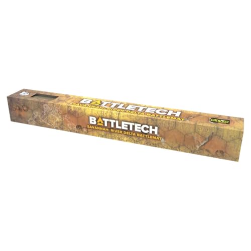 Catalyst Game Labs BattleTech | Battle Mat | BattleMat Savannah River Delta | Expansion | Miniature Game Ages 14+ | Spiel auf Englisch Catalyst Game Labs BattleTech | Battle Mat | BattleMat Savannah River Delta | Expansion | Miniature Game Ages 14+ | Spiel auf Englisch von Catalyst Game Labs