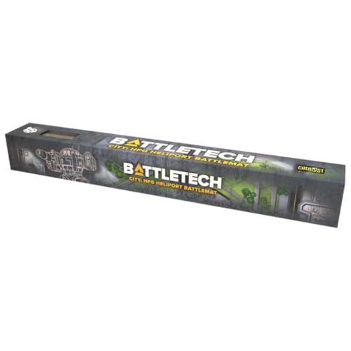 Catalyst Game Labs BattleTech | Battle Mat | Cities HPG Heliport Plaza | Expansion | Miniature Game Ages 14+ | Spiel auf Englisch von Catalyst Game Labs