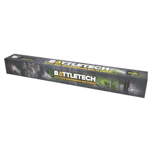 Catalyst Game Labs BattleTech | Battle Mat | City HPG Engineering | Expansion | Miniature Game Ages 14+ | Spiel auf Englisch von Catalyst Game Labs