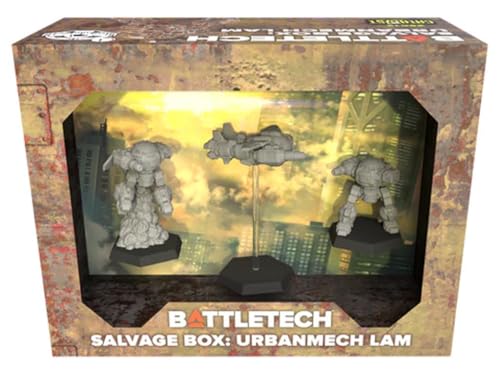Catalyst Game Labs BattleTech UrbanMech LAM Miniaturfigur für Tabletop Gaming, Rollenspiel, Kampfsimulationen von Catalyst Game Labs