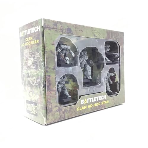 Catalyst Game Labs - BattleTech Clan Ad Hoc Star - Miniature Game -English Version, Grau von Catalyst Game Labs
