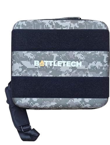 Catalyst | BattleTech Field Commander's Case | Storage BattleTech Rulebooks, Record Sheets, Dice, Rulers, Pencils | with Velcro Strips | Miniature Organizer | Spiel auf Englisch von Catalyst Game Labs