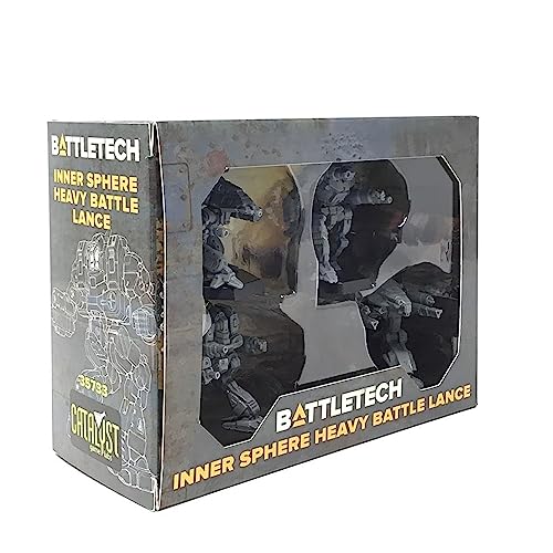 Catalyst Game Labs BattleTech: Inner Sphere Heavy Battle Lance - Miniature Game von Catalyst Game Labs