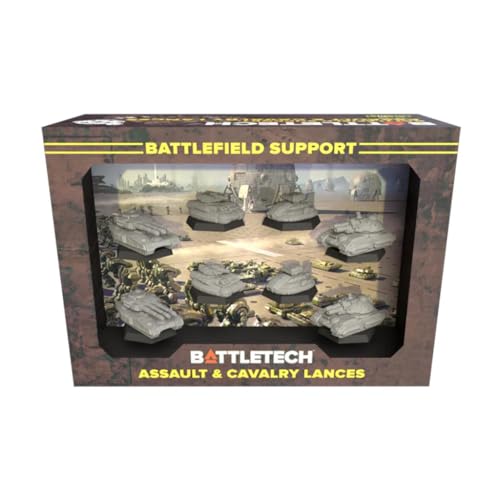 Catalyst Game Labs BattleTech | Mercenaries Forcepack | Battlefield Support Assault & Cavalry Lances | Expansion | Miniature Game Ages 14+ | Spiel auf Englisch von Catalyst Game Labs