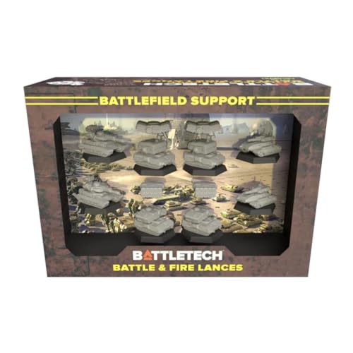 Catalyst Game Labs BattleTech | Mercenaries Forcepack | Battlefield Support: Battle & Fire | Expansion | Miniature Game Ages 14+ | Spiel auf Englisch von Catalyst Game Labs