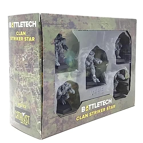 Catalyst Game Labs - BattleTech Clan Striker Star - Miniature Game -English Version von Catalyst Game Labs