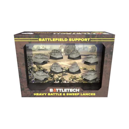 Catalyst Game Labs BattleTech | Miniatures | Heavy Battle & Sweep Lances | Expansion | Miniature Game Ages 14+ | Spiel auf Englisch Catalyst Game Labs BattleTech | Miniatures | Heavy Battle & Sweep Lances | Expansion | Miniature Game Ages 14+ | Spiel auf Englisch von Catalyst Game Labs