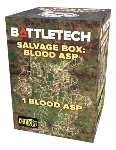 Catalyst Game Labs BattleTech | Miniatures | Salvage Box Blood Asp | Expansion | Miniature Game Ages 14+ | Spiel auf Englisch von Catalyst Game Labs