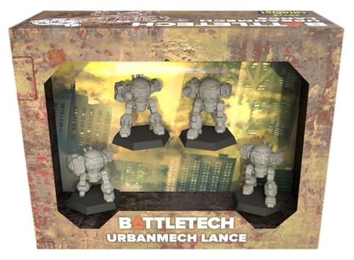 Catalyst Game Labs - BattleTech UrbanMech Lance - Miniature Game -English Version von Catalyst Game Labs
