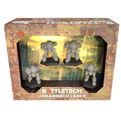 Catalyst Game Labs - BattleTech UrbanMech Lance - Miniature Game -English Version von Catalyst Game Labs