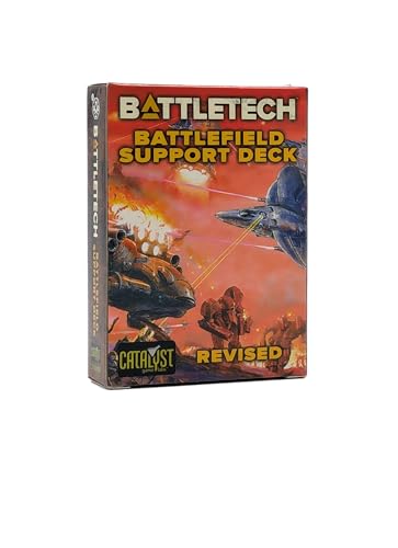 Catalyst Game Labs Battlefield Support Deck Revised - Strategie-Kartenspiel für BattleMech Fans - 55 Karten, ab 14 Jahren Catalyst Game Labs Battlefield Support Deck Revised - Strategie-Kartenspiel für BattleMech Fans - 55 Karten, ab 14 Jahren von Catalyst Game Labs