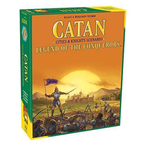 CATAN Die Legende der Eroberer | Brettspiel-Erweiterung | Alter 12+ | 3-4 Spieler | 90 Minuten Spielzeit CATAN Die Legende der Eroberer | Brettspiel-Erweiterung | Alter 12+ | 3-4 Spieler | 90 Minuten Spielzeit von CATAN