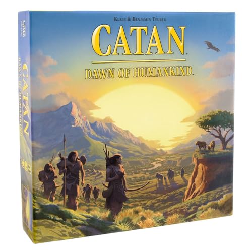 Catan Studios Dawn of Humankind: Catan Brettspiel, ab 12 Jahren, 3-4 Spieler, über 90 Minuten Spieldauer, CN3206 von CATAN