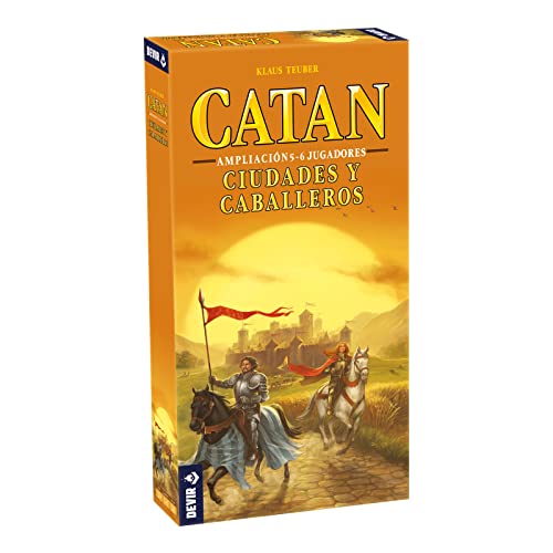 Devir - Erweiterung von 5 und 6 Spielern für Städte und Ritter, Miscelanea (BGCIU56)., One Size von CATAN