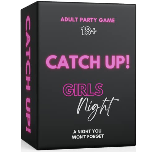 Catch Up! Girls Night 18+ Partyspiel – würzige Gesprächskarten für lustige Mädchennächte, Junggesellinnenabschiede und Erwachsenen-Geburtstagsfeiern von BETTER US