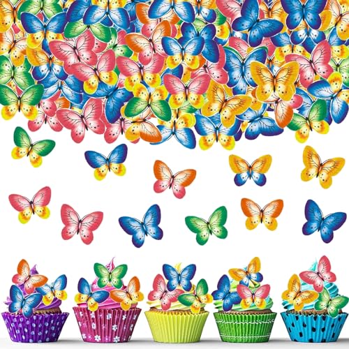 40 Stück Tortendeko Schmetterling, Tortendeko Essbar, Essbare Schmetterlinge für Torte, Torten Deko Essbare, Tortendeko Geburtstag Essbar, Schmetterling Essbar, Schmetterlinge Deko Torte Essbar 40 Stück Tortendeko Schmetterling, Tortendeko Essbar, Essbare Schmetterlinge für Torte, Torten Deko Essbare, Tortendeko Geburtstag Essbar, Schmetterling Essbar, Schmetterlinge Deko Torte Essbar von Catelves