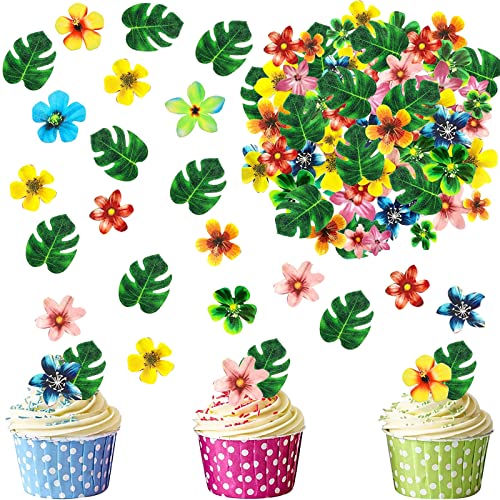 Catelves 80 Stück Esspapier Tortendeko, Tortendeko Essbar,Essbare Tortendeko, Tortendeko Blumen Essbar, Essbare Blumen für Torte, Essbare Blüten Tortendeko für Hawaii Dschungel Tortendeko, Hochzeit Catelves 80 Stück Esspapier Tortendeko, Tortendeko Essbar,Essbare Tortendeko, Tortendeko Blumen Essbar, Essbare Blumen für Torte, Essbare Blüten Tortendeko für Hawaii Dschungel Tortendeko, Hochzeit von Catelves