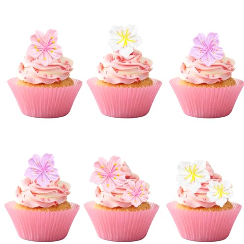 Catelves Geburtstag Tortendeko Blumen,25 Stück Pfirsichblüte Cupcake Topper aus Harz,Blumen Deko Torte 2 Größen,Blumen Tortendeko Hochzeit,Blumen Kuchen Deko,Blumen Muffin Deko Babyparty 2,2cm 2,9cm Catelves Geburtstag Tortendeko Blumen,25 Stück Pfirsichblüte Cupcake Topper aus Harz,Blumen Deko Torte 2 Größen,Blumen Tortendeko Hochzeit,Blumen Kuchen Deko,Blumen Muffin Deko Babyparty 2,2cm 2,9cm von Catelves