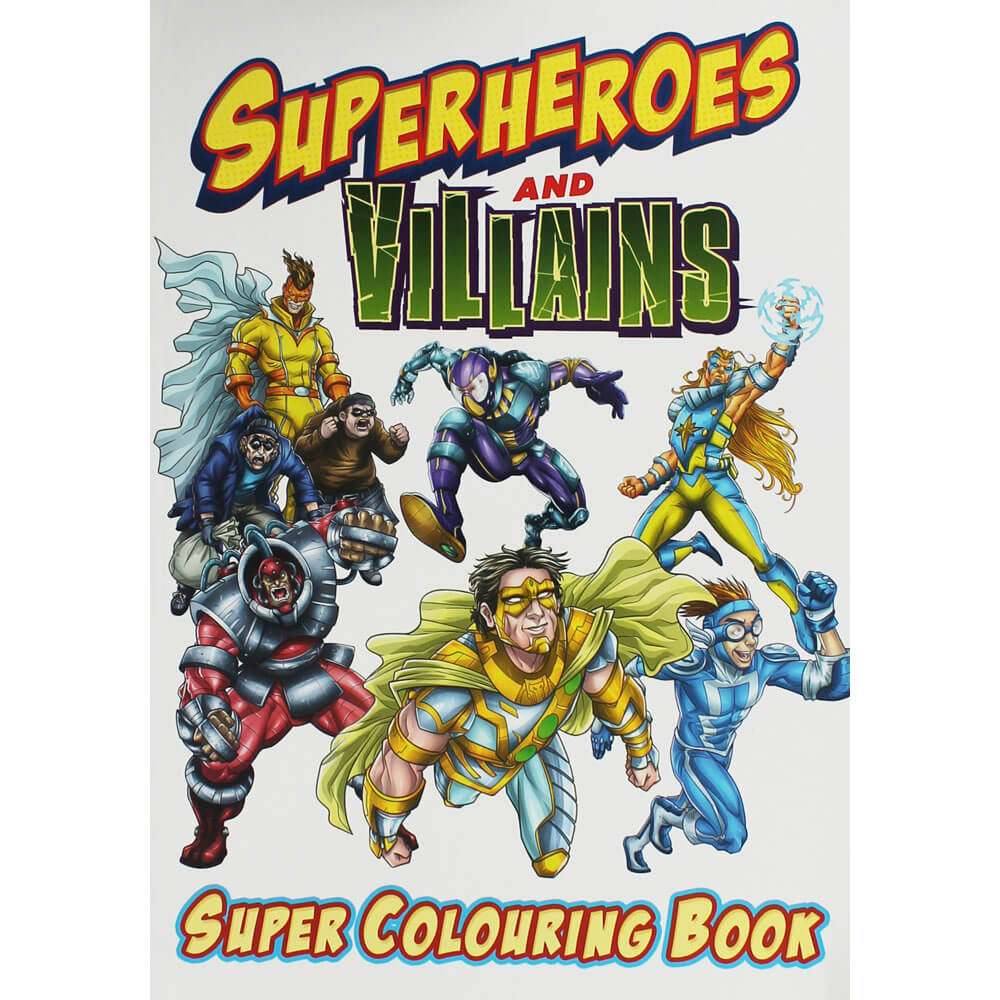 Superhelden Stoßstangen-Malbuch Superhelden Stoßstangen-Malbuch von Caterpillar Books